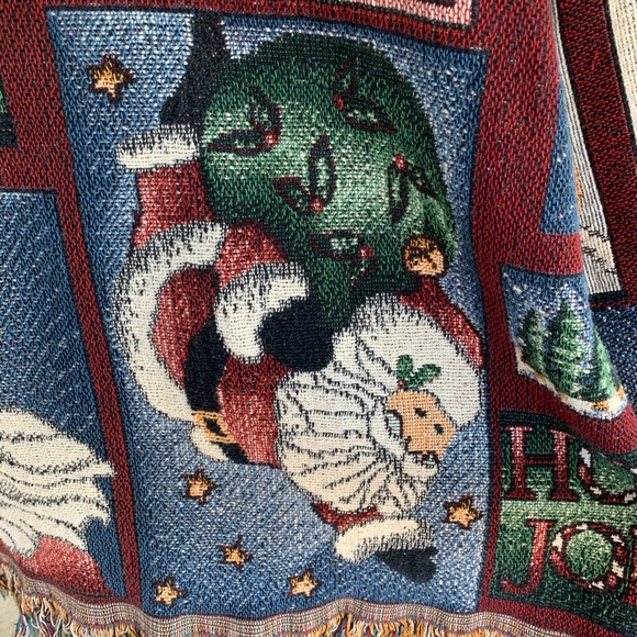 Christmas Woven Tapestry Coat size XL - Picture 15 of 15